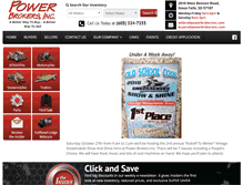 Tablet Screenshot of powerbrokersinc.com